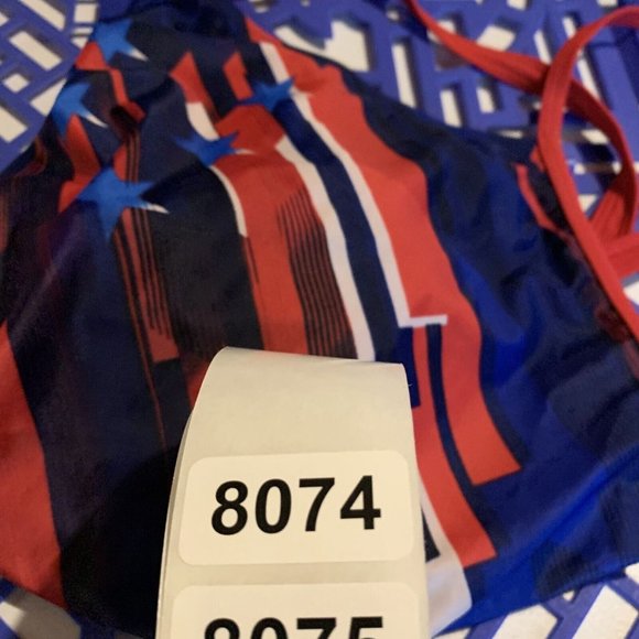 Speedo Swimsuit Women's 10/36 Multi Star Print One‎ Piece ProLT Super Pro 8074 - Picture 6 of 6